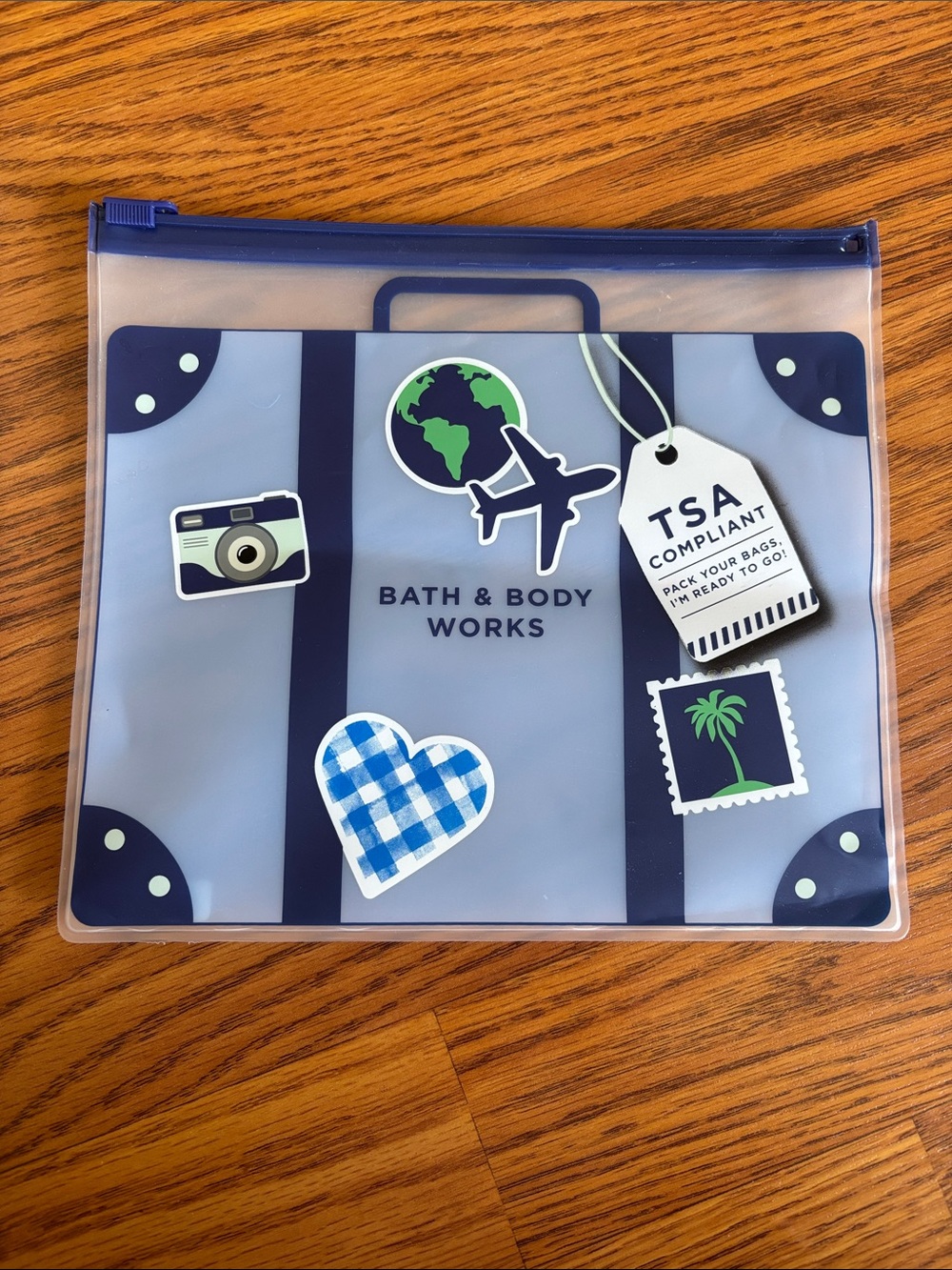 Bath & Body Works TSA Compliant baggie